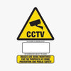 Haydon HAY-WSA5 Sticker A5 CCTV Warning sign window stickers