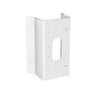 Hikvision DS-1476ZJ-SUS security camera accessory Corner bracket Corner Mount Stainless Steel WHITE
