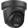 Hikvision DS-2CD23166G3-I2UY(2.8mm)(eF)BLACK AcuSense Ext Turret 16MP 2.8mm 40m IR Mic 12VDC/PoE BLACK