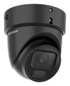 Hikvision DS-2CD2H46G2H-IZSY(2.8-12mm)eFBLACK Ext Acusense Turret 4MP 2.8 12mm 40m IR 12VDC/PoE BLACK