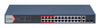 Hikvision DS-3E1326P-EI(B) network switch Managed Fast Ethernet (10/100) Power over Ethernet (PoE) 1U Blue 24 Port Fast Ethernet Smart POE Switch 2 x 1GB Uplink