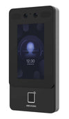 Hikvision DS-K1T342MFWX-E1 face recognitional terminal LCD 2 MP 10.9 cm (4.3") Black Face Recognition Terminal With Fingerprint Capacity