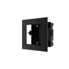 Hikvision DS-KD-ACF1/Plastic/Black 1 module accessories used for Flush mounting