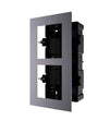 Hikvision DS-KD-ACF2/Plastic 2 Gang Flush Mounting Bracket for Modular Intercom