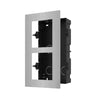 Hikvision DS-KD-ACF2/S intercom system accessory Flush mount box 2 Gang S/S Flush Mounting Bracket for Modular Intercom