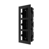 Hikvision DS-KD-ACF3/Plastic/Black 3 module accessories used for Flush mounting
