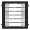Hikvision Pro Series DS-KD-K12/S intercom system accessory Nametag unit Modular 12 Nametag Module Stainless Steel
