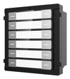 Hikvision Pro Series DS-KD-K12 intercom system accessory Nametag unit Modular 12 Nametag Module