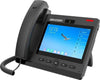 Hikvision DS-KP9301-HE1 IP phone Black 20 lines IPS Android SIP Phone 7inch Colour Touch Screen Display