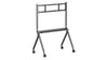 Mobile stand with accessories shelf for (interactive) large format displays up to 86"