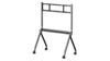 Mobile stand with accessories shelf for (interactive) large format displays up to 86"