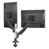 Kontour K1C Dynamic Height-Adjustable Column Mount 2 Monitors - Black