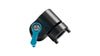 Aluminium rod clamp which attaches to ARRI locator pin mounts - Raven Black