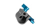 Kondor Blue Baby Pin 5/8" Spigot Receiver to NATO Clamp Adapter for Light Stands and Monitors - Space Grey