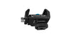 Aluminium holder with shoe adaptor for mounting Samsung T5 and T7 SSD hard drives onto Blackmagic and Z Cam cages - Raven Black