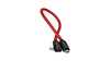 USB 3.1 Gen 2 Type-C to USB Type-C Right Angle Cable - Cardinal Red