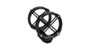 Mic Shock Mount with a NATO rail - Raven Black