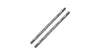 Lightweight aluminium rod for use with follow focus matte box lens support and other accessories - Space Grey