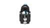 Single rod clamp for attaching follow focus gears to camera rigs - Raven Black