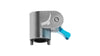 Aluminium rod clamp which attaches to ARRI locator pin mounts