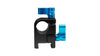 Compact Adjustable 15mm Rod to NATO Clamp - Raven Black