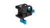 Compact Adjustable 15mm Rod to NATO Clamp - Raven Black