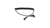 Coiled DC to DC 2.1/5.5 Male Power Cable