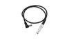 DC to LEMO 0B-Type 2-Pin Male Power Cable