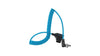 Coiled D-Tap to DC 5.5 x 2.1mm Male Barrel Cable