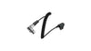 Coiled D-Tap Male to 4-Pin XLR Female Right-Angle Power Cable