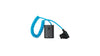 D-Tap to Sony a7S III NP-FZ100 Dummy Battery Cable - Blue