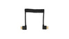 90-Degree Angle HDMI to HDMI Coiled Cable - Black