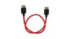 17inch Nylon Braided 8K HDMI to HDMI 2.1 Ultra High-Speed Cable - Cardinal Red