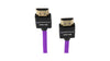 HDMI to HDMI High Speed 4K 3D Nylon Braided Male Cable - 18inch