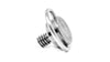 Loop screw for attaching a camera strap to cages and other equipment with a 1/4"-20 thread