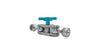 Cine magic arm with double ball heads featuring 1/4"-20 screw mounts - Space Grey