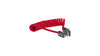 Micro HDMI to Full HDMI High Speed 4K 60 Hz 3D Nylon Braided Male Cable HDMI 2.0 18Gbps HDR Metadata - Cardinal Red