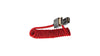 Micro HDMI to Full HDMI High Speed 4K 60 Hz 3D Nylon Braided Male Cable HDMI 2.0 18Gbps HDR Metadata - Cardinal Red