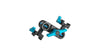 Cine magic arm with double ball heads featuring NATO Clamp mounts - Raven Black