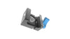 NATO standard clamp with 1/4"-20 mounting thread and removable anti-twist pins - Space Grey