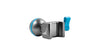 NATO clamp mount for use with magic arms and other ball head clamps - Space Grey