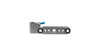 RED V-Raptor Top NATO Rail with Rod Clamp - Space Grey