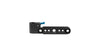 RED V-Raptor Top NATO Rail with Rod Clamp - Raven Black