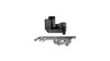 RF lens mount support for speed boosters and adapters - Black