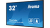 32" Black Digital Signage Display 500 cd/m&sup2; 3x HDMI
