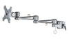 Adjustable LCD Arm Silver