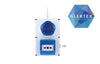 Luminite NXECSB-BM Master External Alert Call Point w/ Sounder Beacon Blue