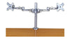 Dual Adjustable LCD Arms Silver