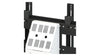 Mono Fixed Height Screen Mount Trolley 1015-1415mm Centre of Mount 42&Prime;-86&Prime; Max 130kg