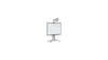 Hi-Lo&reg; 500 Electric Whiteboard Trolley Lift
